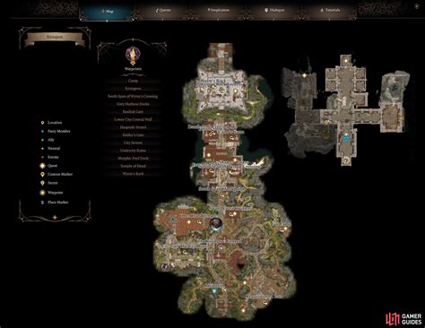 rivington general bg3|Baldur's Gate 3 Act 3 Map: Lower City, Sewers,.